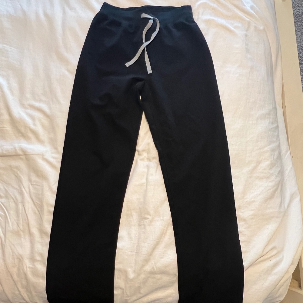 Back High Waisted Livingston Basic Scrub Pants Size ST